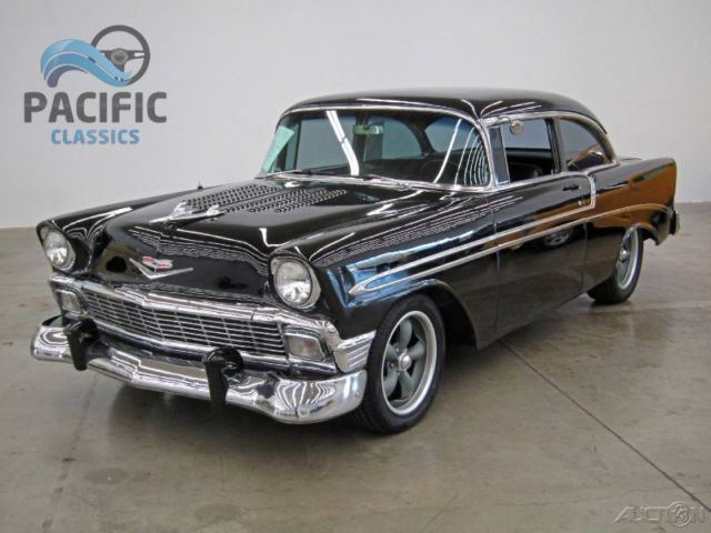 1956 Black Chevrolet Bel Air/150/210 Coupe