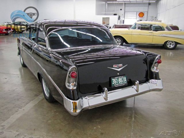 1956 Black Chevrolet Bel Air/150/210 Coupe