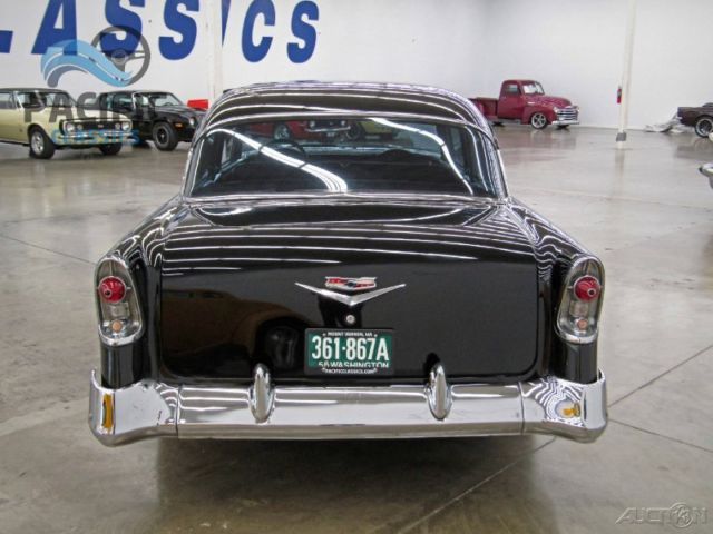 1956 Black Chevrolet Bel Air/150/210 Coupe