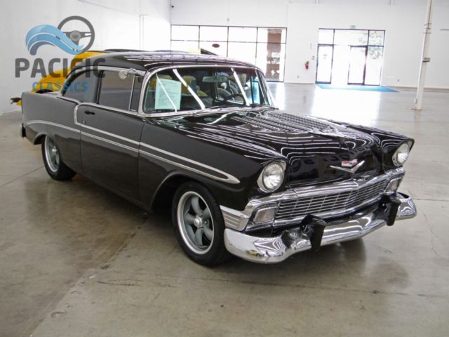 1956 Black Chevrolet Bel Air/150/210