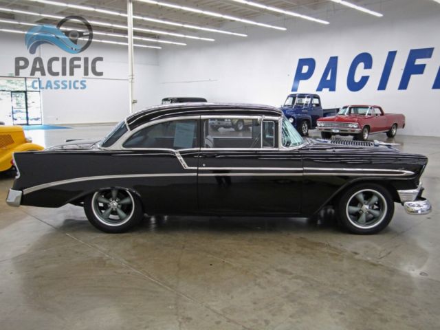 1956 Black Chevrolet Bel Air/150/210