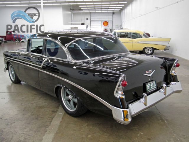 1956 Black Chevrolet Bel Air/150/210