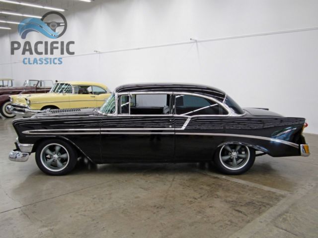 1956 Black Chevrolet Bel Air/150/210