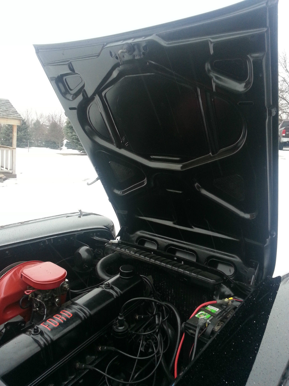 1959 Black Ford Galaxie Sedan