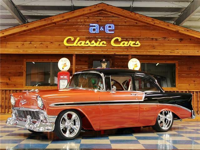 1956 Black Chevrolet Bel Air/150/210 --