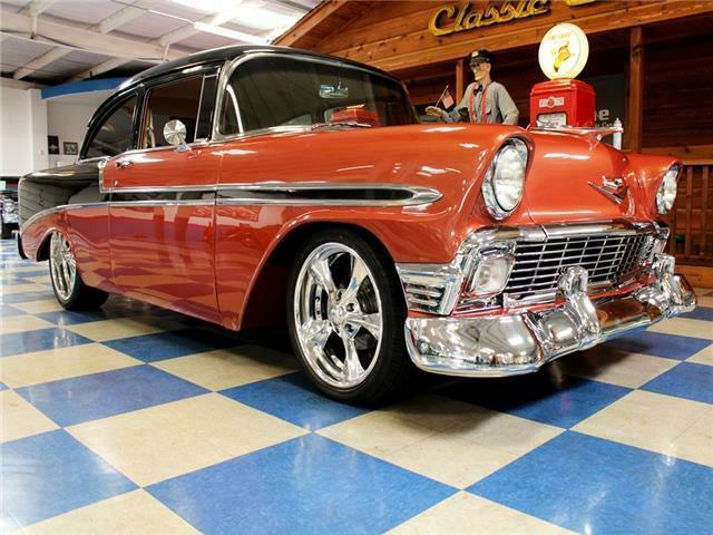 1956 Black Chevrolet Bel Air/150/210 --