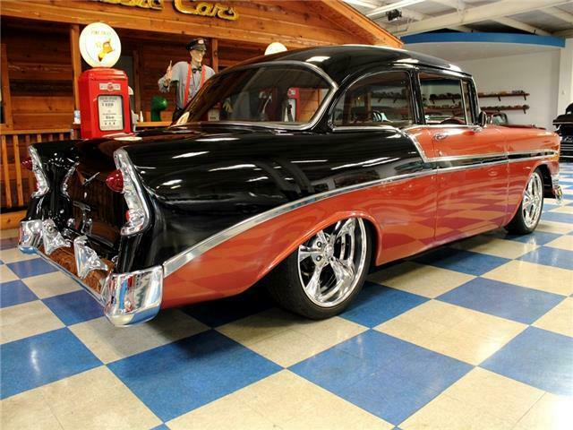 1956 Black Chevrolet Bel Air/150/210 --