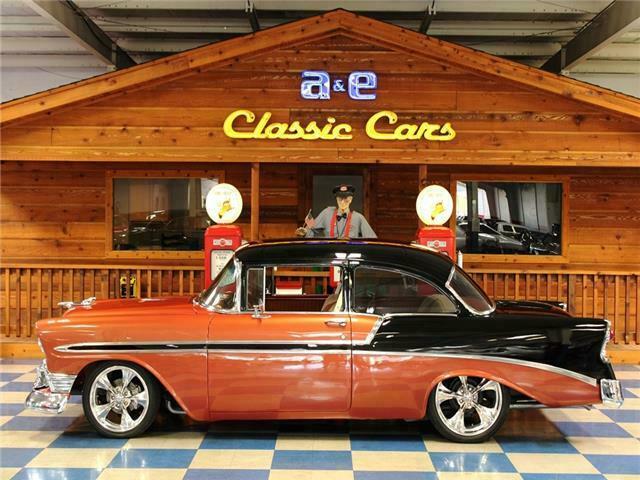 1956 Black Chevrolet Bel Air/150/210 --