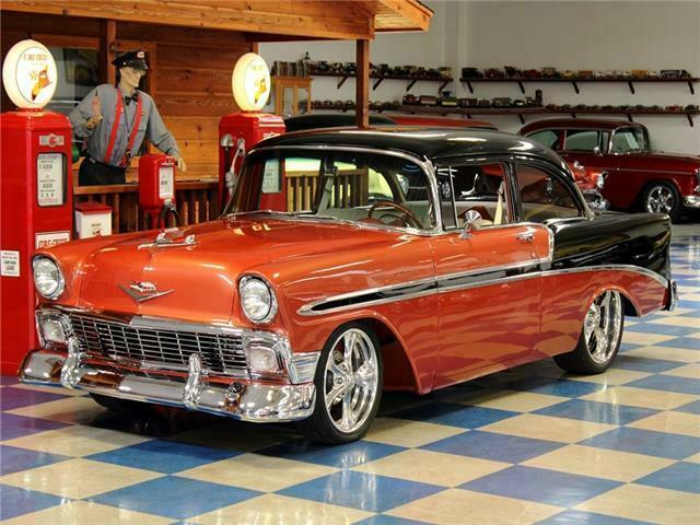 1956 Black Chevrolet Bel Air/150/210 --
