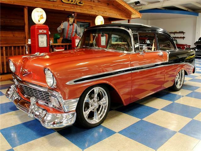 1956 Black Chevrolet Bel Air/150/210 --