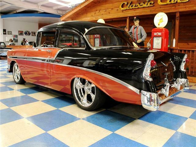 1956 Black Chevrolet Bel Air/150/210 --