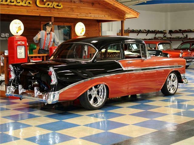1956 Black Chevrolet Bel Air/150/210 --