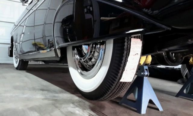 1956 Triple Black Chevrolet Bel Air/150/210 Convertible