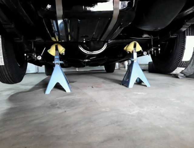 1956 Triple Black Chevrolet Bel Air/150/210 Convertible