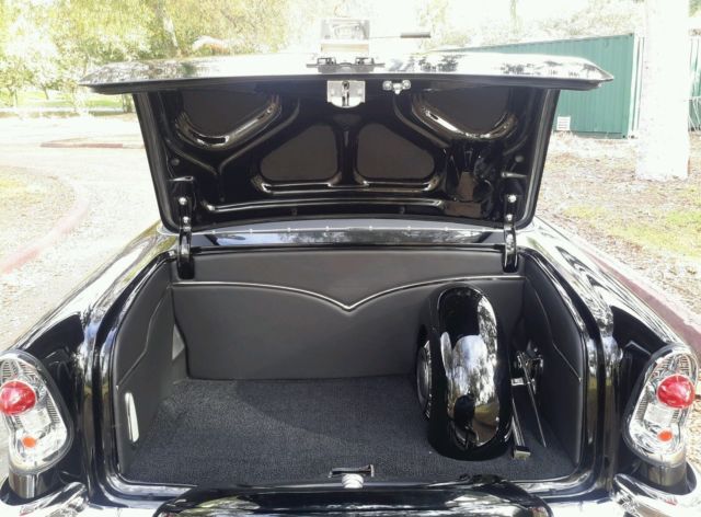 1956 Triple Black Chevrolet Bel Air/150/210 Convertible