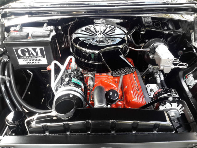 1956 Triple Black Chevrolet Bel Air/150/210 Convertible