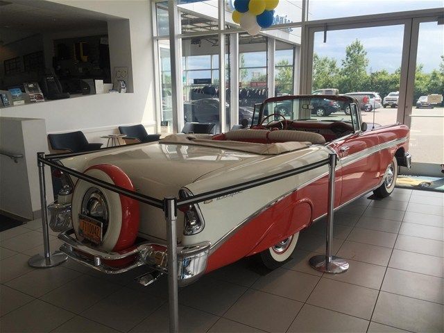 1956 Black Chevrolet Bel Air/150/210 Convertible