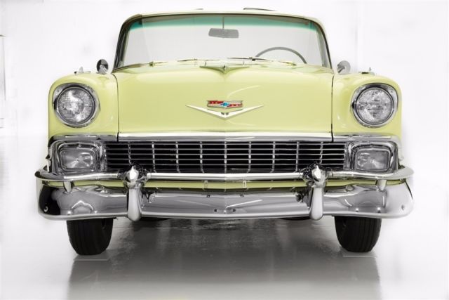 1956 Yellow Chevrolet Bel Air/150/210 Convertible