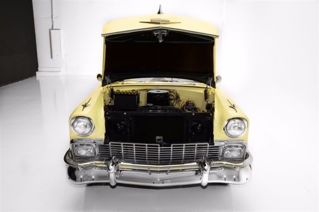 1956 Yellow Chevrolet Bel Air/150/210 Convertible