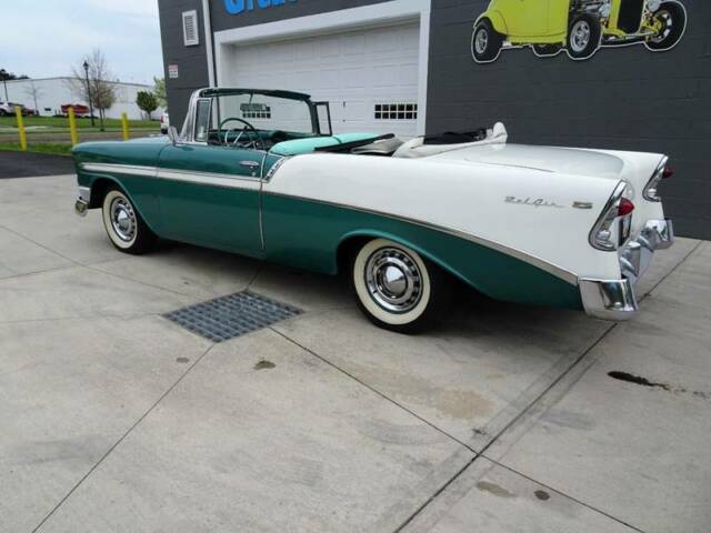 1956 Green Chevrolet Bel Air/150/210 Convertible