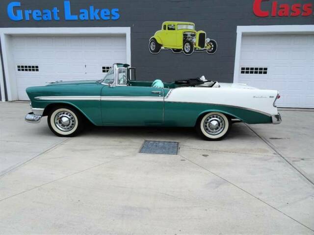1956 Green Chevrolet Bel Air/150/210 Convertible