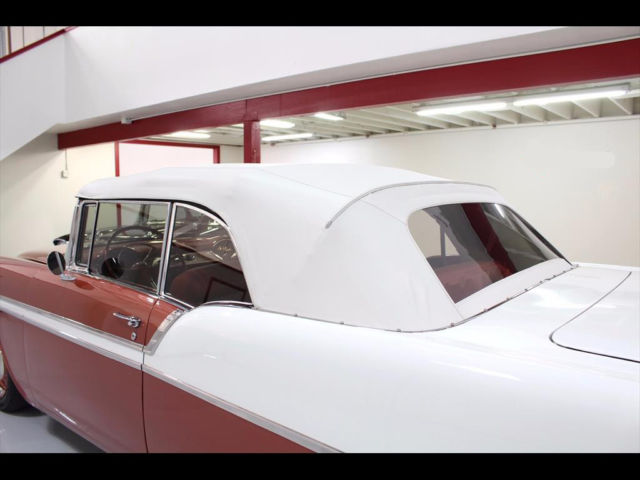 1956 Sierra Gold / White Chevrolet Bel Air/150/210 Convertible