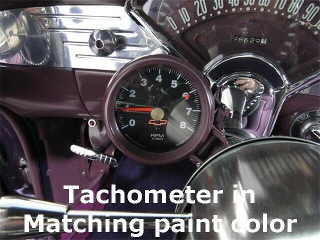 1956 Purple Chevrolet Bel Air/150/210 Coupe