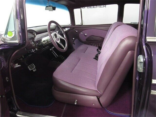 1956 Purple Chevrolet Bel Air/150/210 Coupe