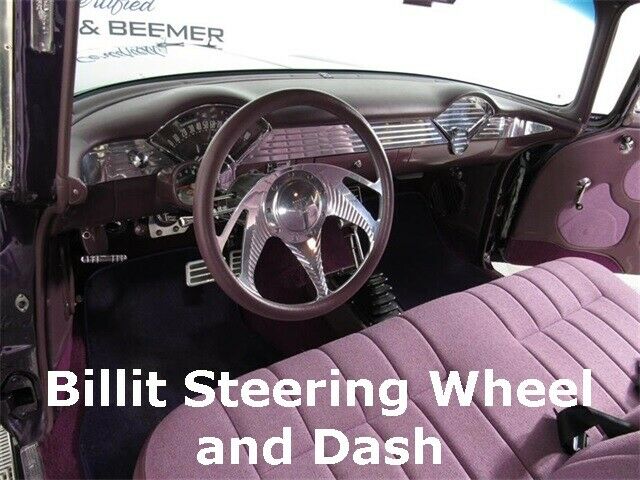 1956 Purple Chevrolet Bel Air/150/210 Coupe