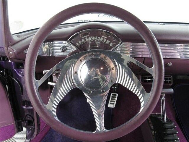 1956 Purple Chevrolet Bel Air/150/210 Coupe