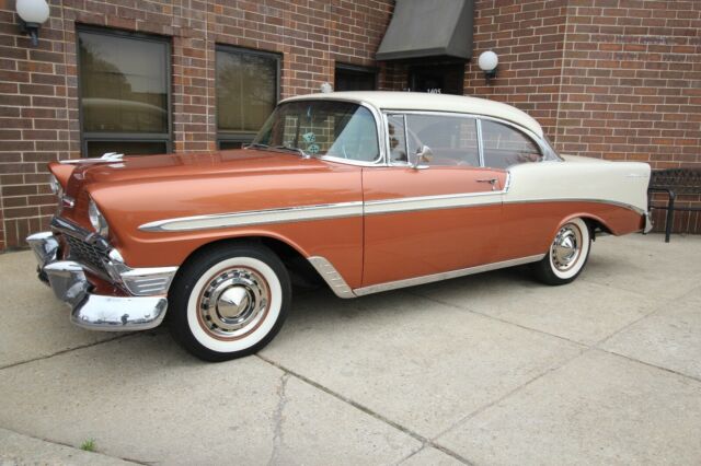 1956 Gold Chevrolet Bel Air/150/210