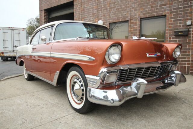 1956 Gold Chevrolet Bel Air/150/210
