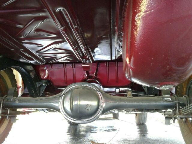 1956 Burgundy Chevrolet Bel Air/150/210 Coupe