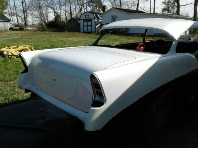 1956 Burgundy Chevrolet Bel Air/150/210 Coupe