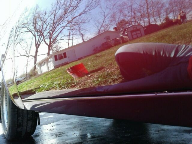 1956 Burgundy Chevrolet Bel Air/150/210 Coupe