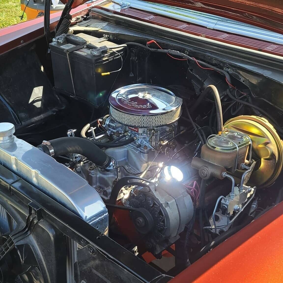 1956 Orange Chevrolet Bel Air