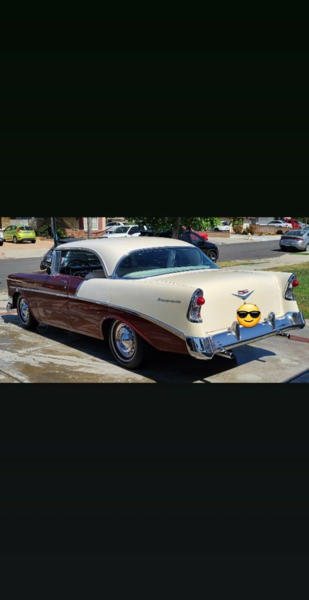 1956 Orange Chevrolet Bel Air