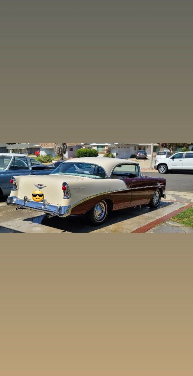 1956 Orange Chevrolet Bel Air