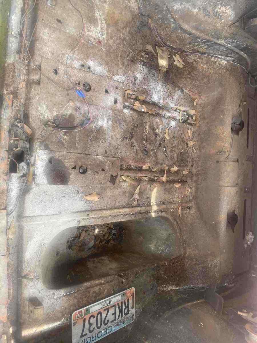 1956 Orange Chevrolet Bel Air