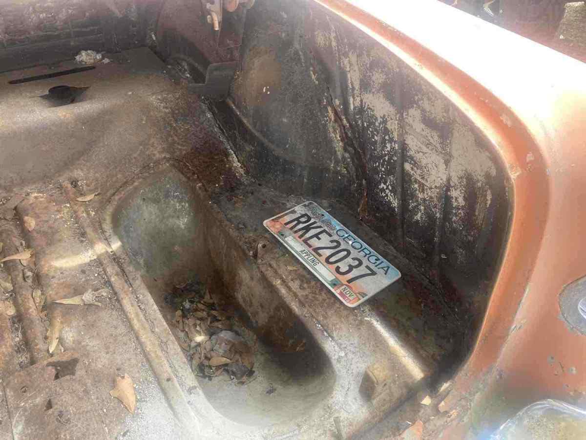 1956 Orange Chevrolet Bel Air