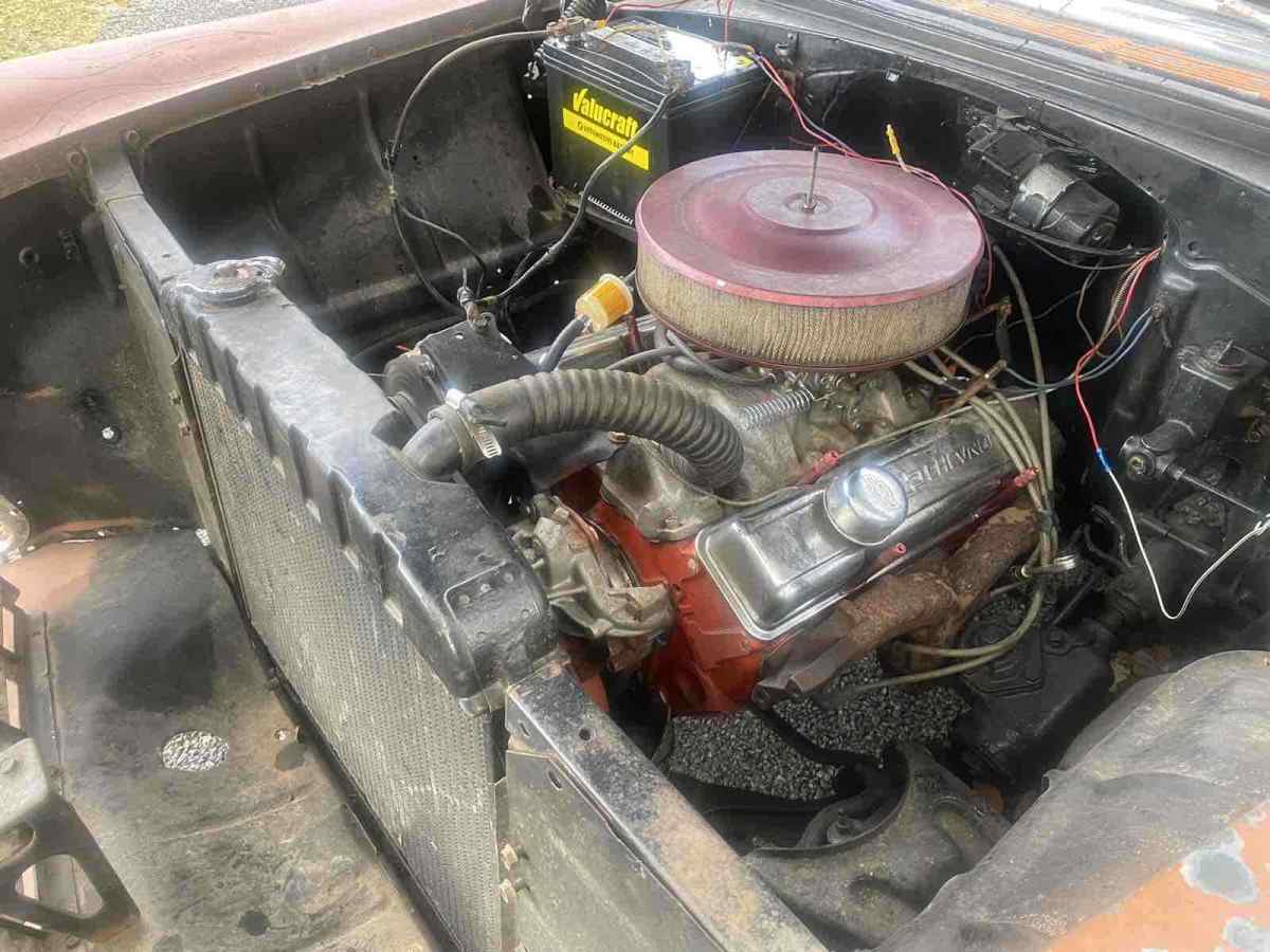 1956 Orange Chevrolet Bel Air