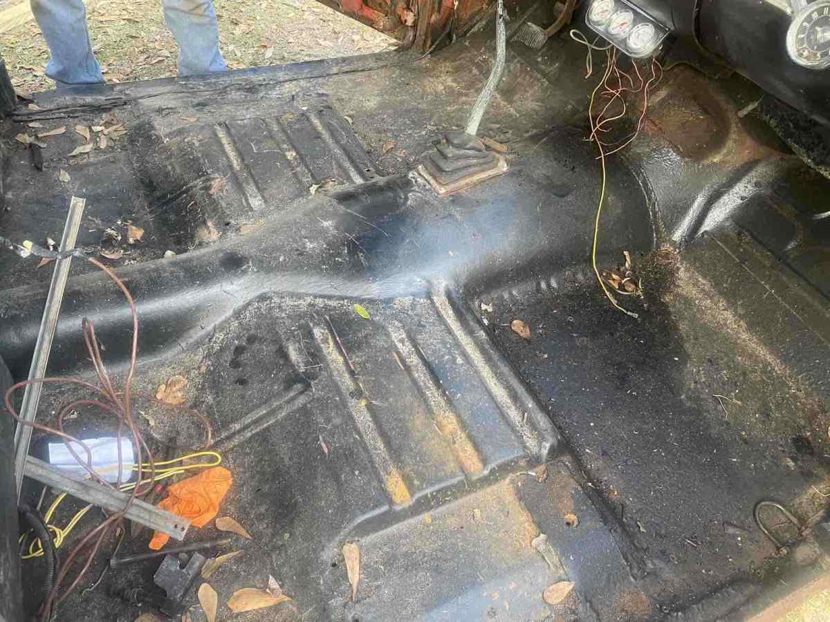 1956 Orange Chevrolet Bel Air