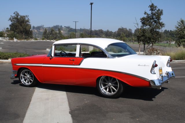 1956 Red / White Chevrolet Bel Air/150/210