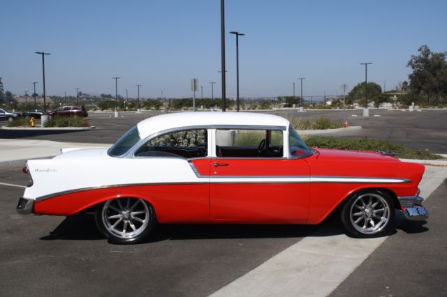 1956 Red / White Chevrolet Bel Air/150/210