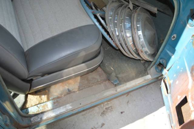 1956 Blue Chevrolet Bel Air/150/210 Sedan