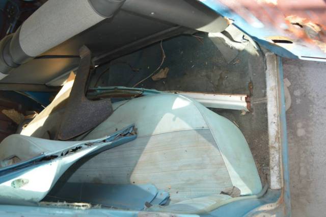 1956 Blue Chevrolet Bel Air/150/210 Sedan