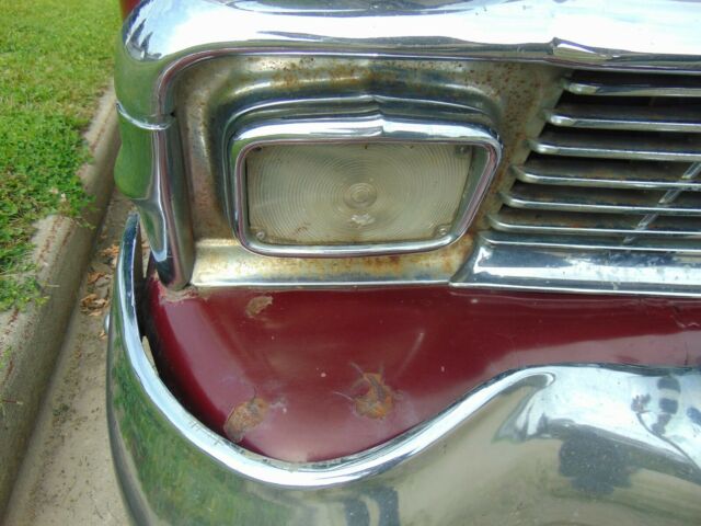 1956 Burgundy Chevrolet Bel Air/150/210 Coupe