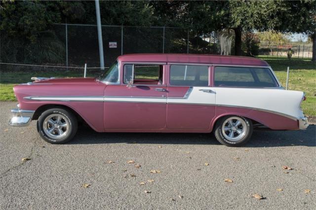 1956 Raspberry Chevrolet Bel Air/150/210 N/A