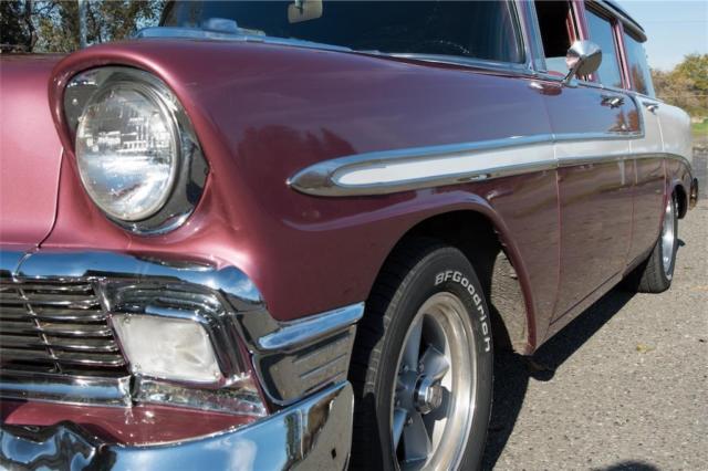 1956 Raspberry Chevrolet Bel Air/150/210 N/A
