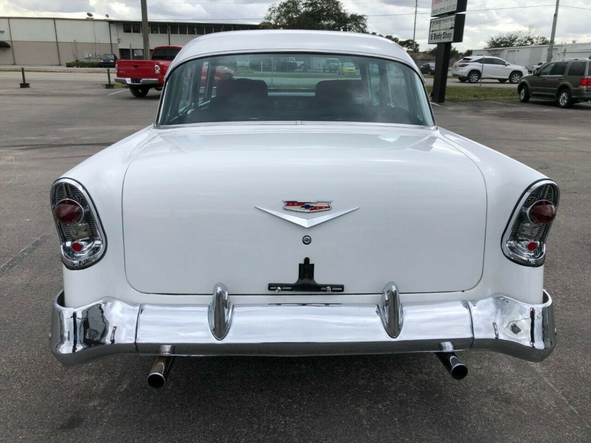 1956 Red Chevrolet Bel Air/150/210 Sedan